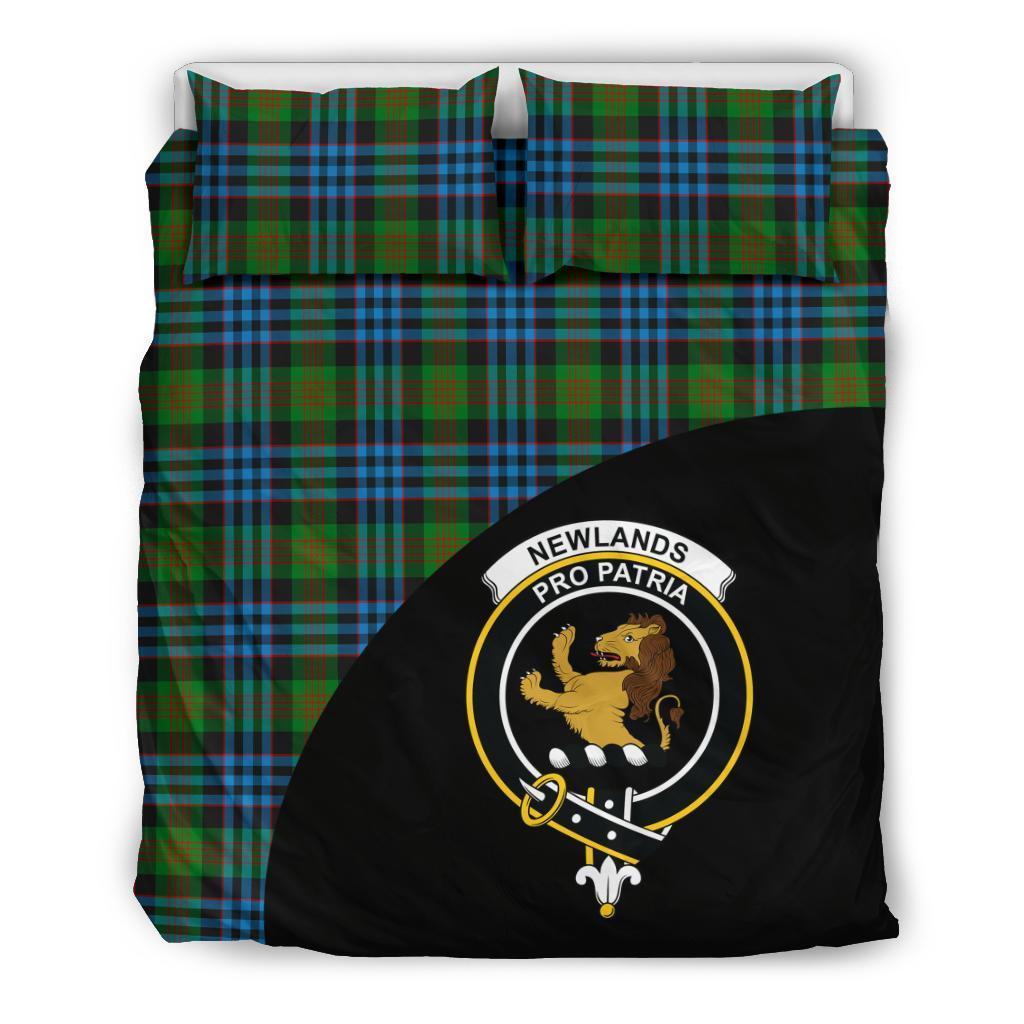 Newlands of Lauriston Family Tartan Crest Wave Style Bedding Set