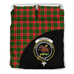 Pollock Modern Family Tartan Crest Wave Style Bedding Set