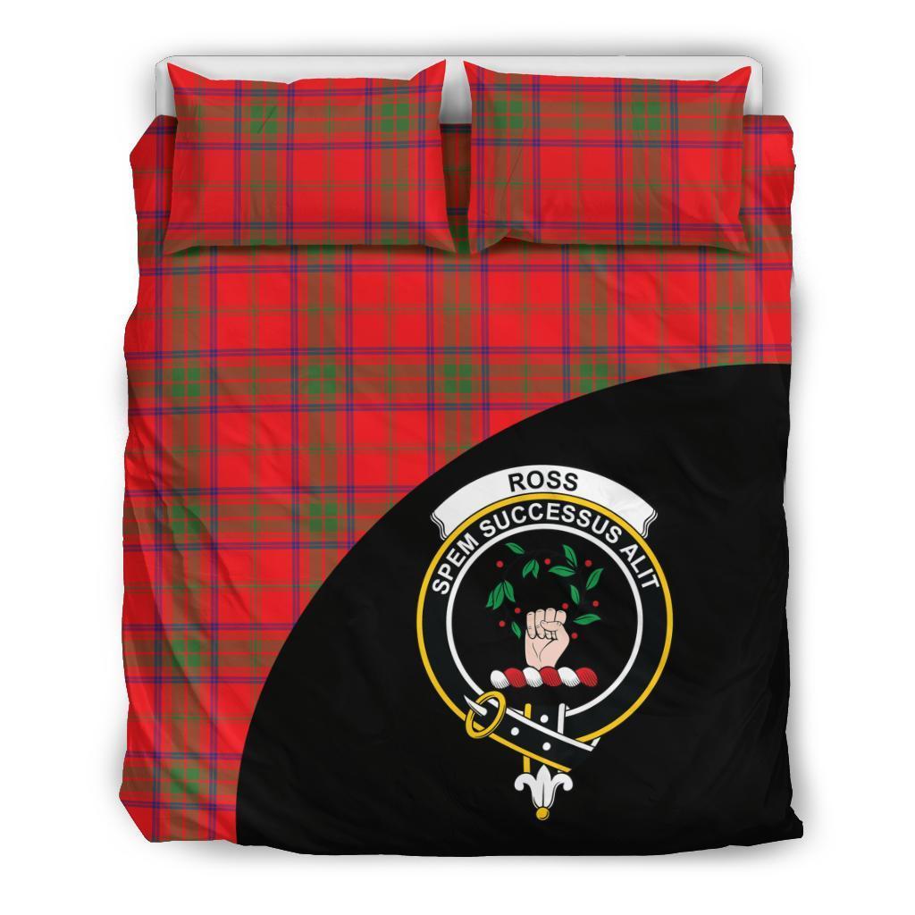 Ross Modern Family Tartan Wave Style Bedding Set