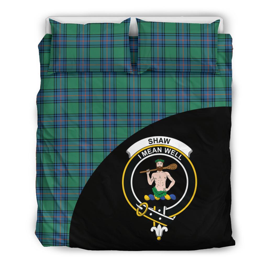 Shaw Ancient Tartan Crest Wave Bedding Set