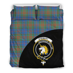 Stewart of Appin Hunting Ancient Family Tartan Crest Wave Style Bedding Set