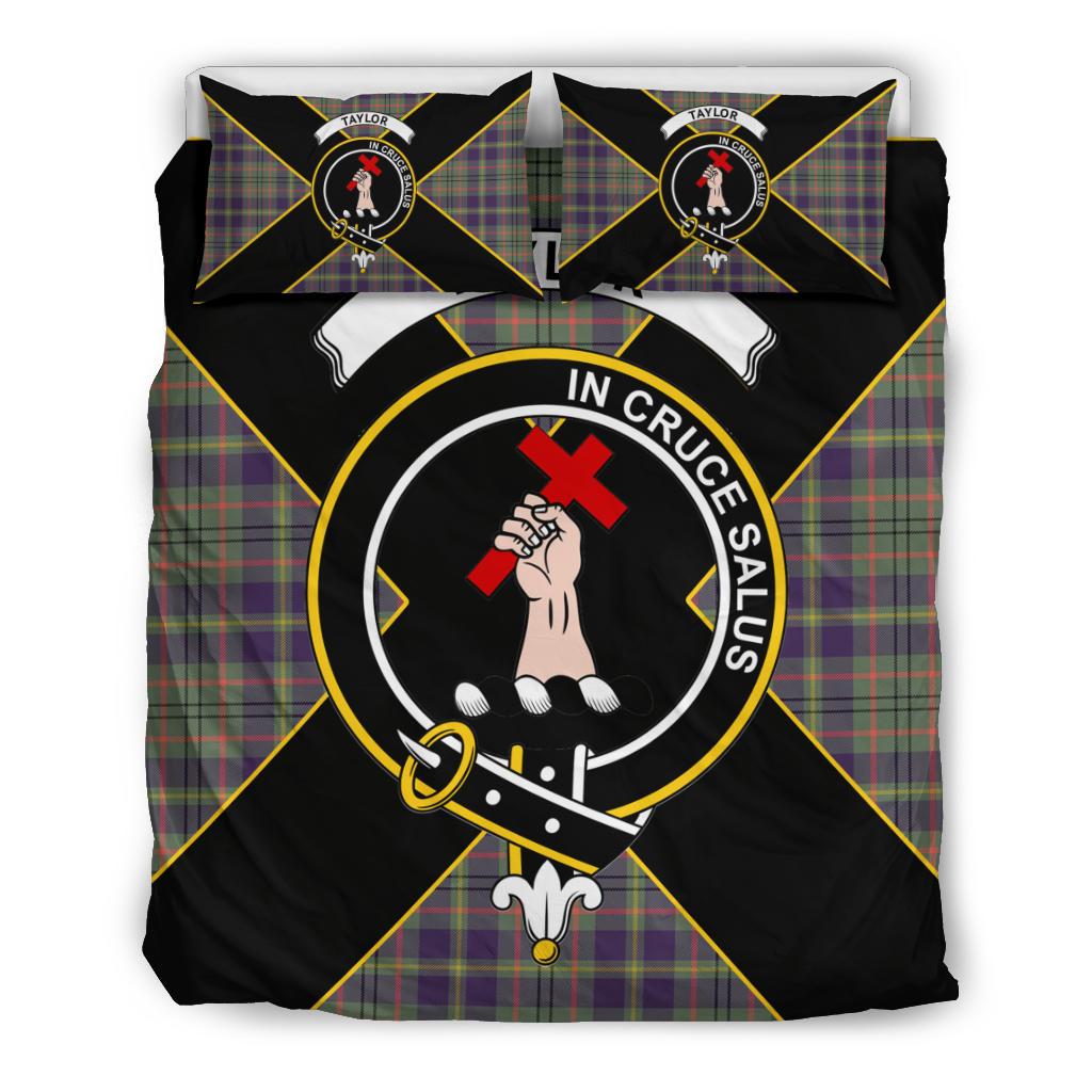 Tailyour (Taylor) Tartan Crest Bedding Set