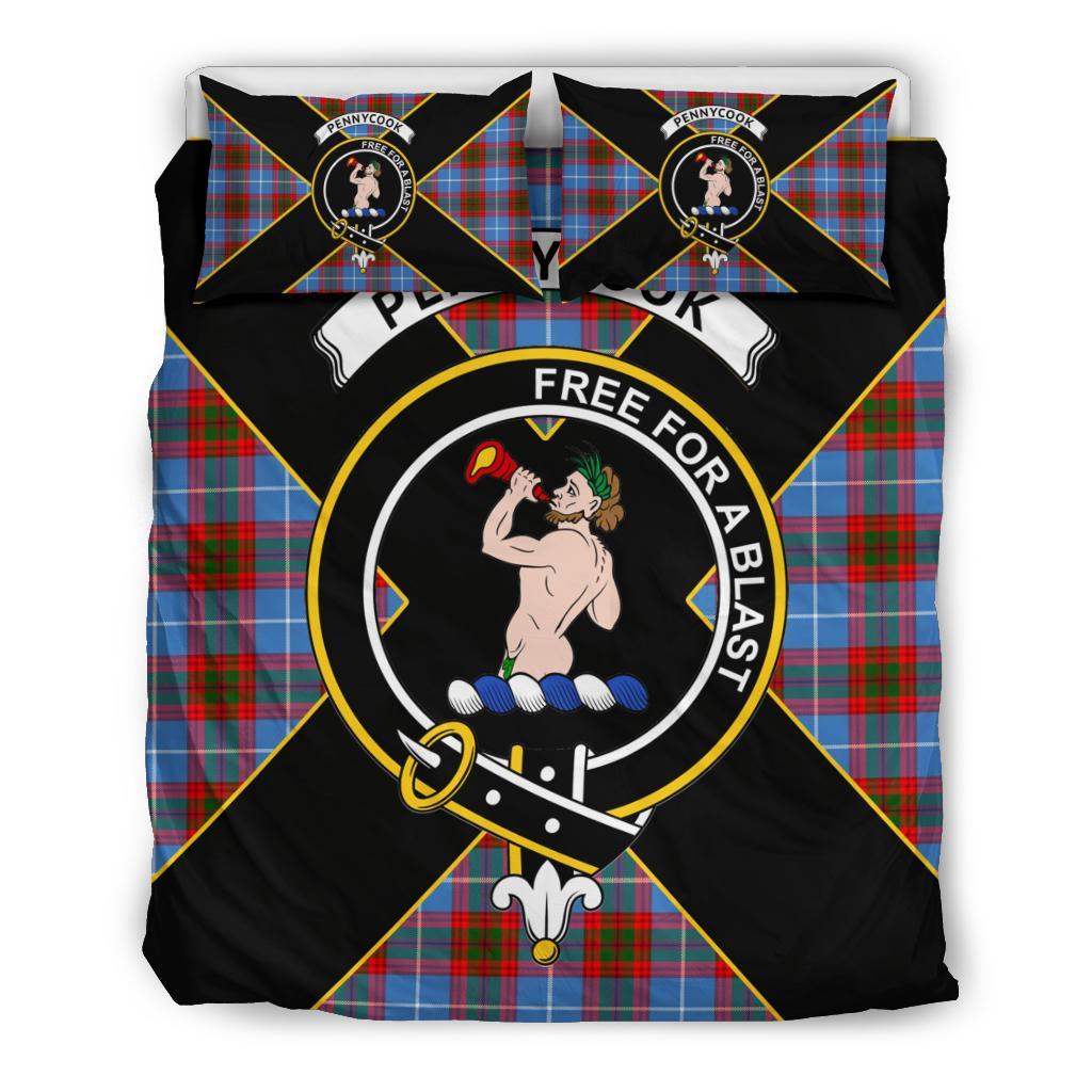 Pennycook Tartan Crest Bedding Set - Luxury Style