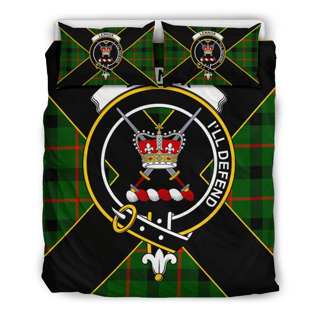 MacDonald (Clan Donald) Tartan Crest Bedding Set - Luxury Style