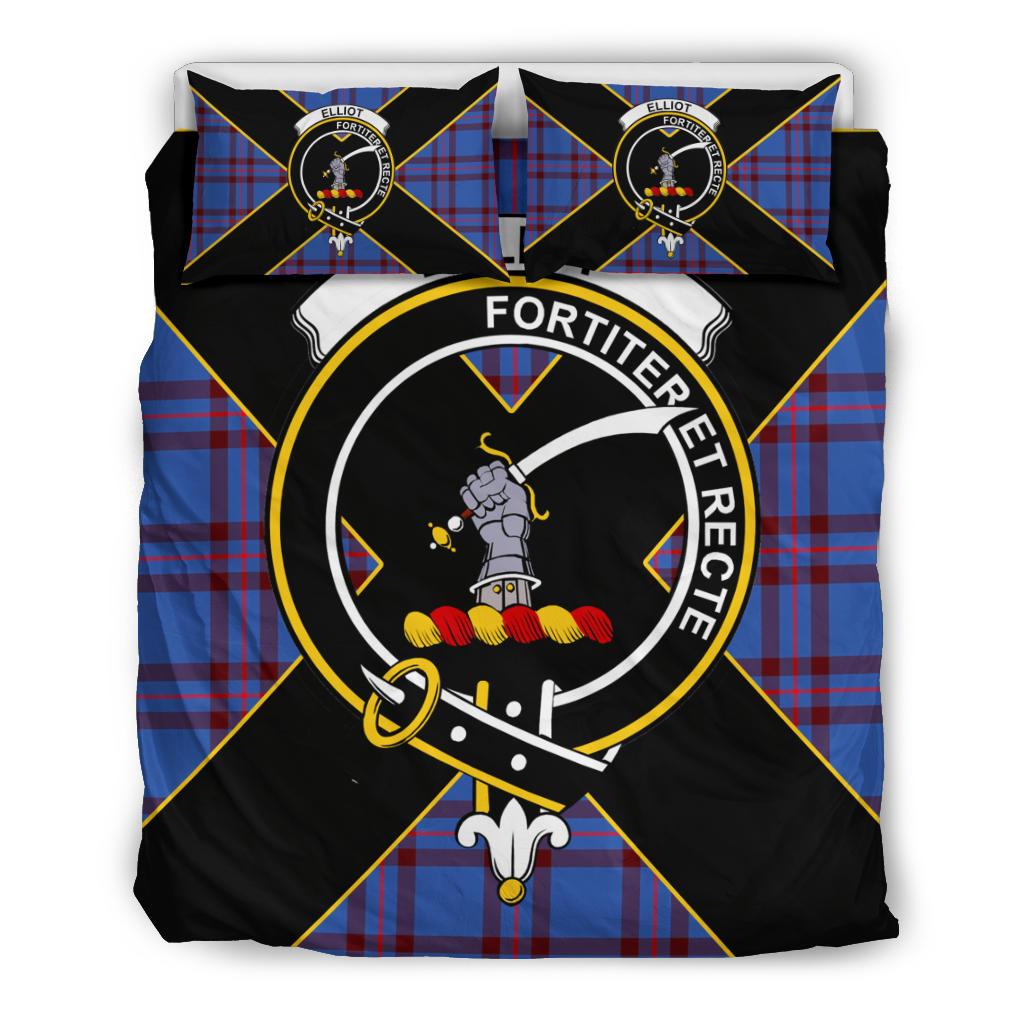 Elliot Tartan Crest Bedding Set