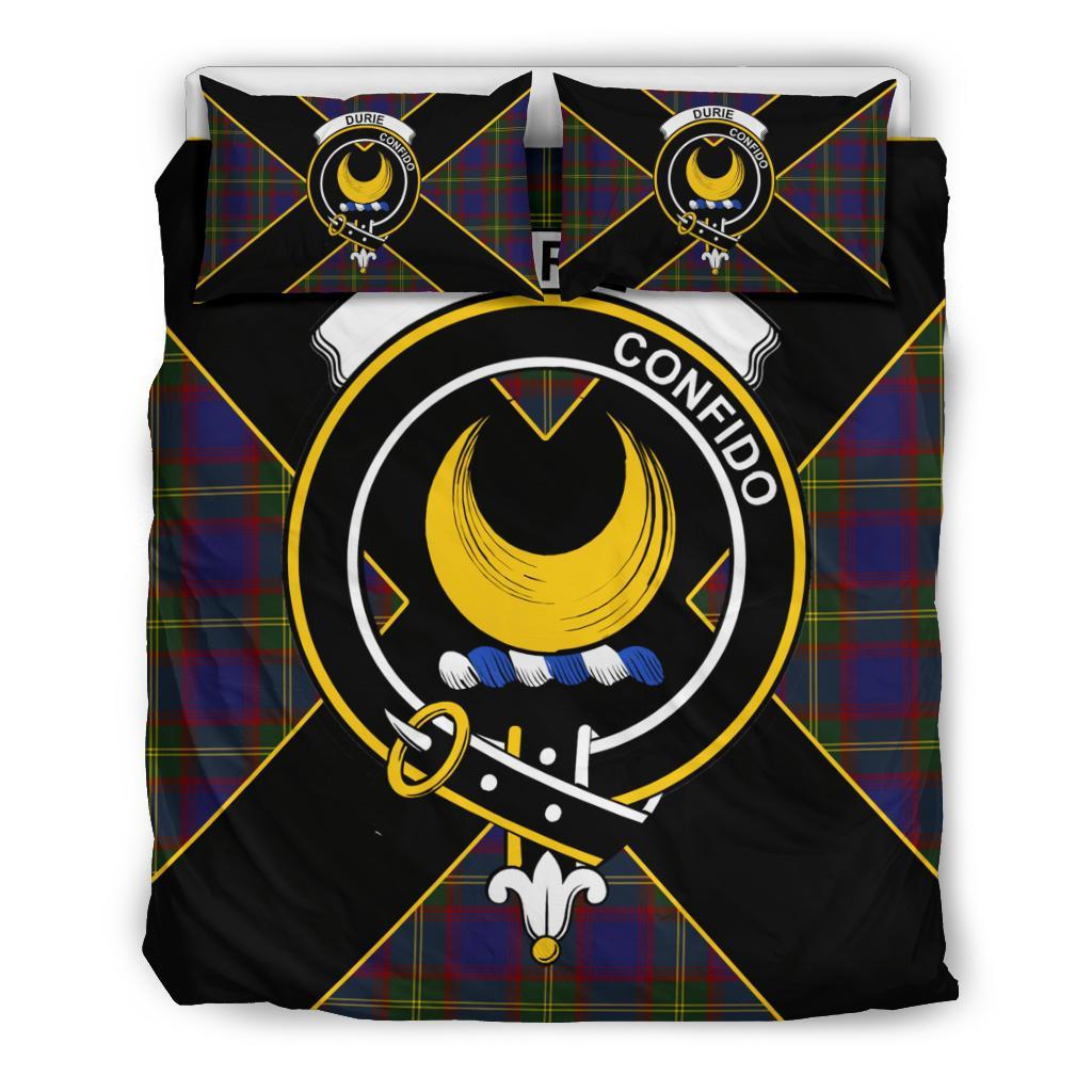 Durie Tartan Crest Bedding Set - Luxury Style