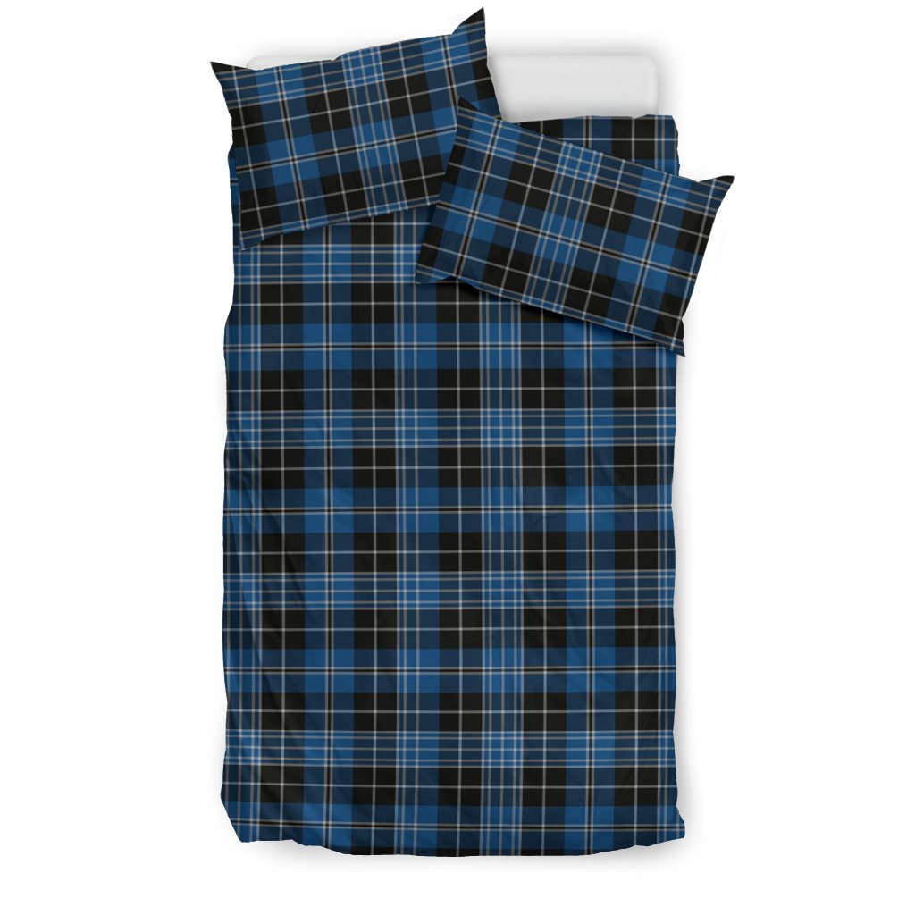 Clergy Blue Tartan Bedding Set