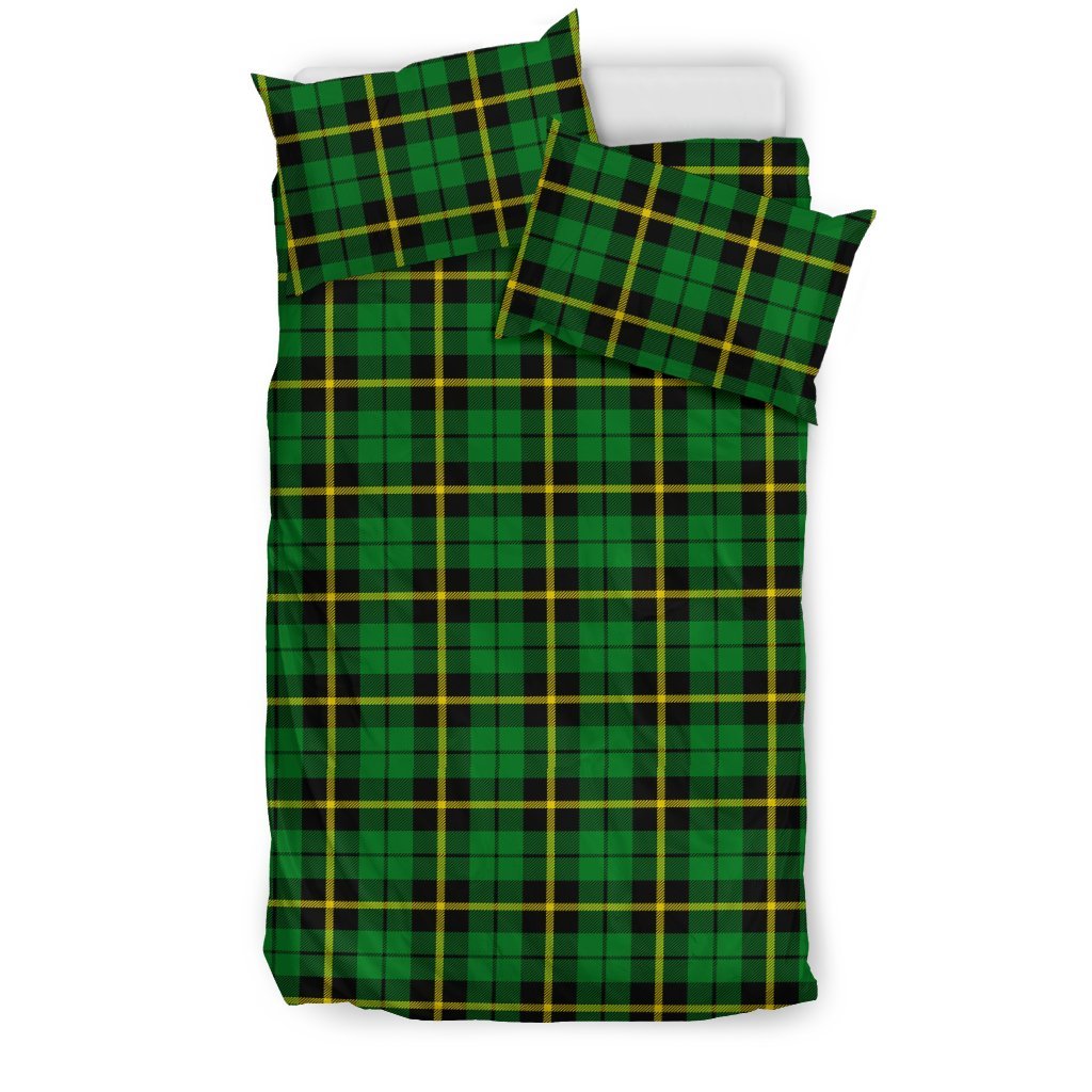 Wallace Hunting - Green Tartan Bedding Set