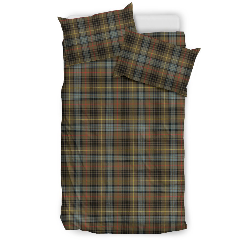 Stewart Hunting Weathered Tartan Bedding Set