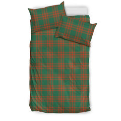 Menzies Green Ancient Tartan Bedding Set