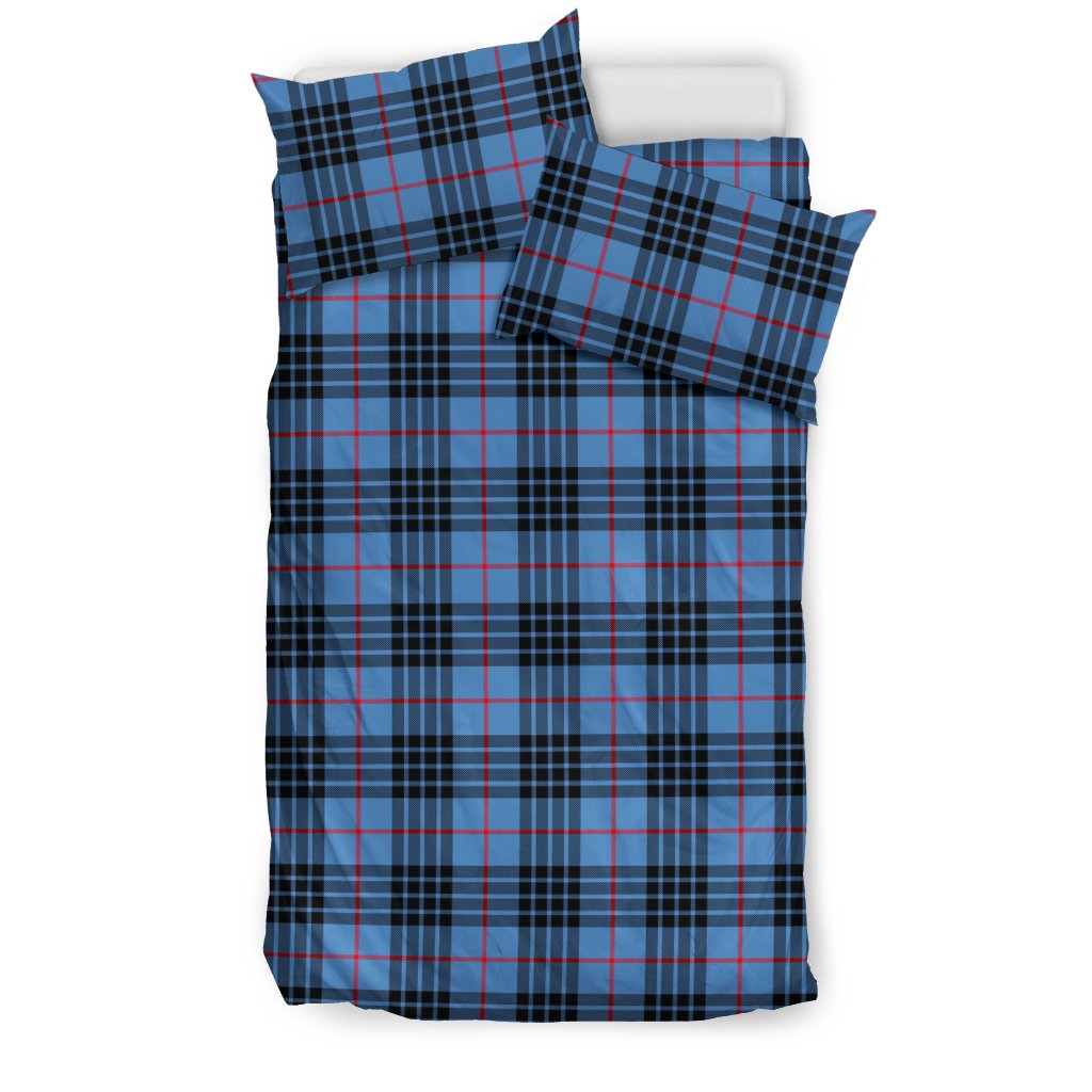 MacKay Blue Tartan Bedding Set