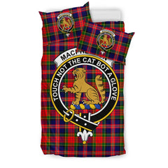 Macpherson (Chief) Family Tartan Crest Bedding Set