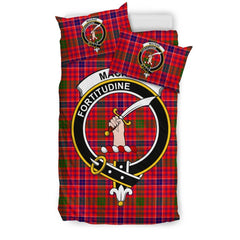 Macrae Family Tartan Crest Bedding Set