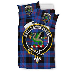 Maule Family Tartan Crest Bedding Set