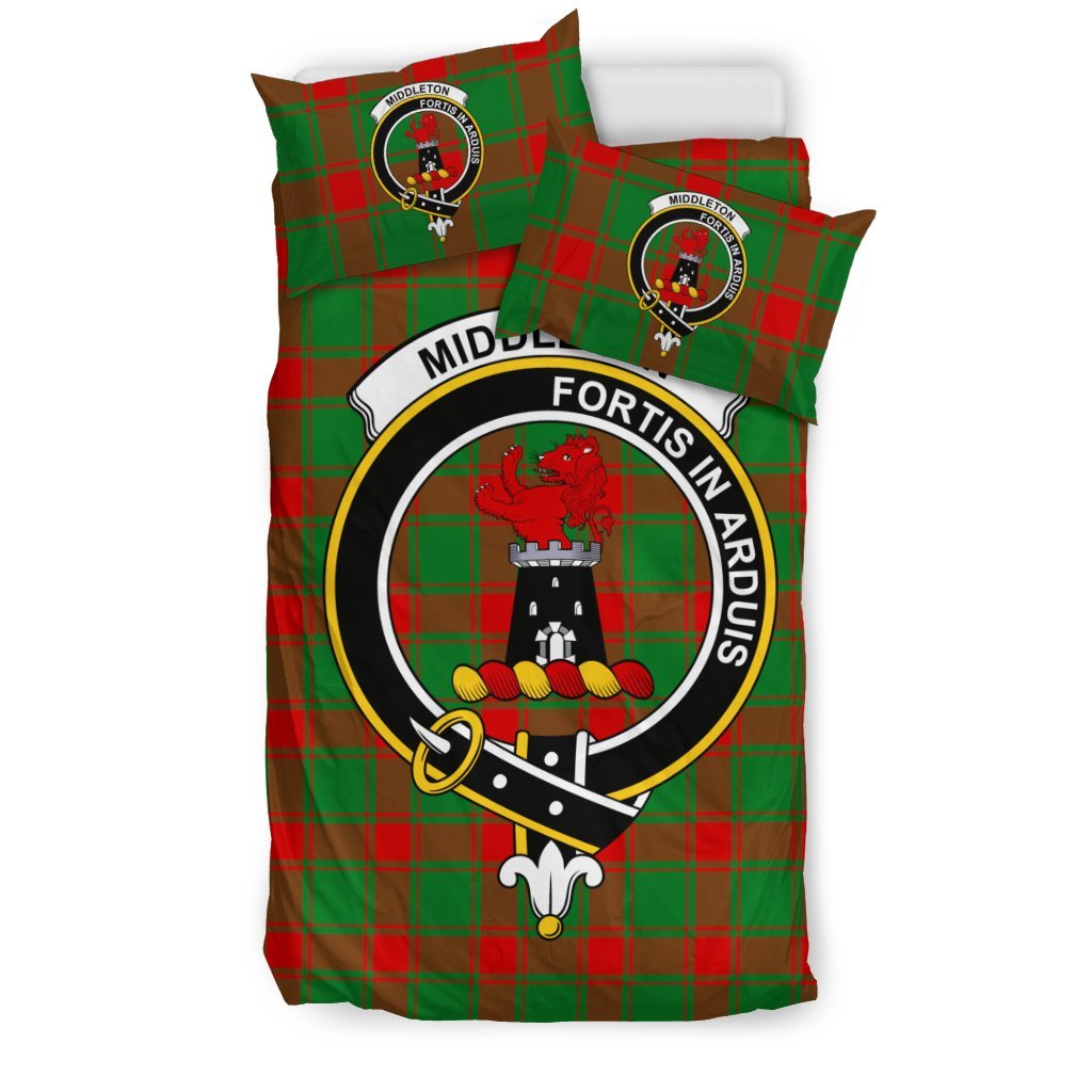 Middleton Family Tartan Crest Bedding Set