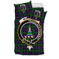 Morrison Family Tartan Crest Bedding Set