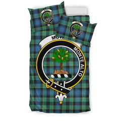 Mowat (Of Inglistoun) Family Tartan Crest Bedding Set