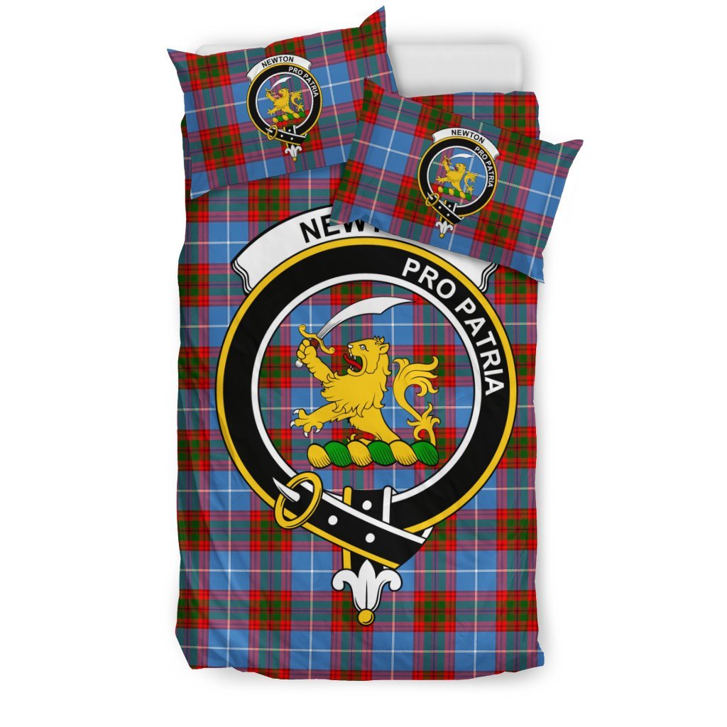 Newton Family Tartan Crest Bedding Set