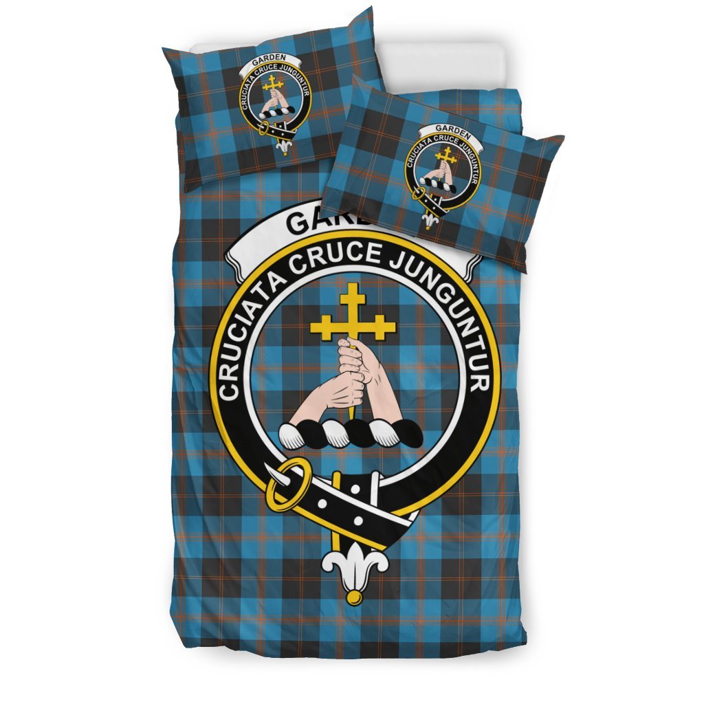 Garden (Or Gardyne) Family Tartan Crest Bedding Set