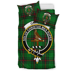 Orrock Family Tartan Crest Bedding Set