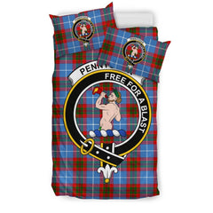 Pennycook Family Tartan Crest Bedding Set