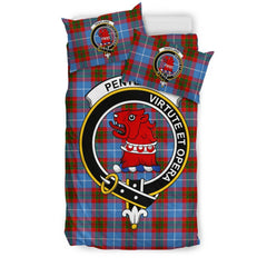 Pentland Family Tartan Crest Bedding Set