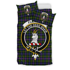 Fleming Family Tartan Crest Bedding Set