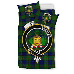 Dundas Family Tartan Crest Bedding Set