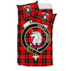 Ramsay Family Tartan Crest Bedding Set