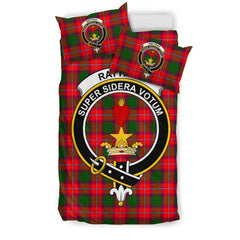 Rattray Family Tartan Crest Bedding Set