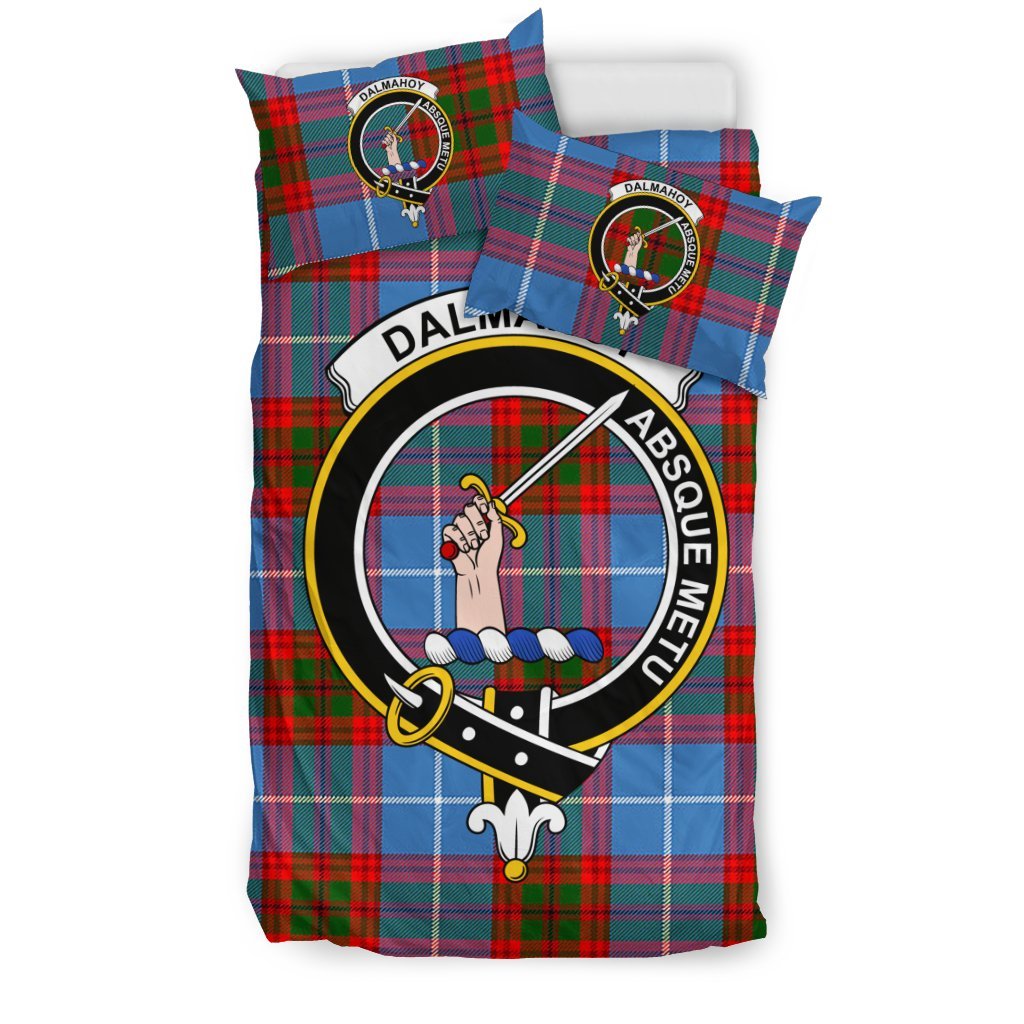 Dalmahoy Family Tartan Crest Bedding Set