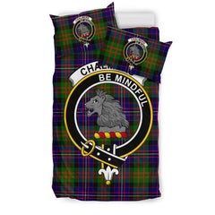 Chalmers Family Tartan Crest Bedding Set