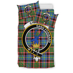 Stirling (Of Cadder-Present Chief) Family Tartan Crest Bedding Set