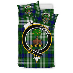 Swinton Family Tartan Crest Bedding Set