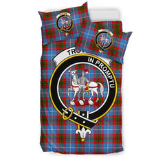 Trotter Family Tartan Crest Bedding Set