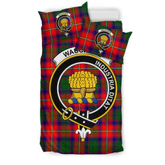 Wauchope (Or Waugh) Family Tartan Crest Bedding Set