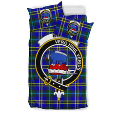 Weir Family Tartan Crest Bedding Set