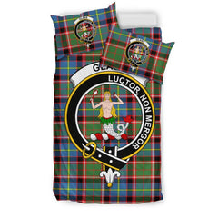 Glass Family Tartan Crest Bedding Set