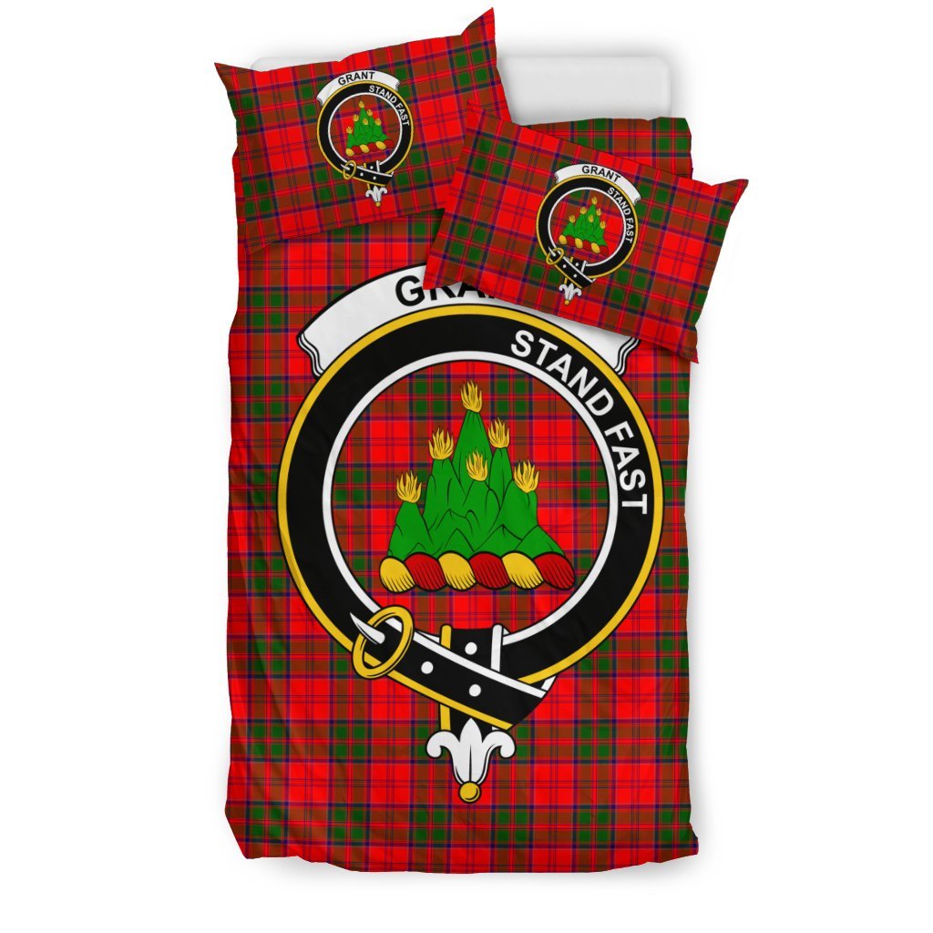 Grant Tartan Crest Bedding Set