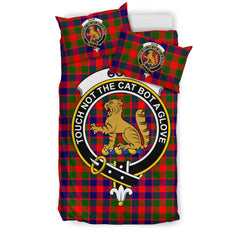 McGowan (Or Gow) Family Tartan Crest Bedding Set