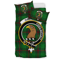 Halkett Family Tartan Crest Bedding Set