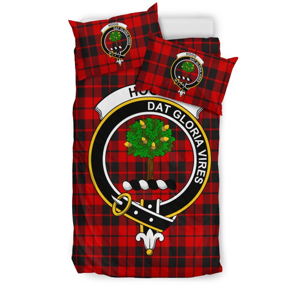 Hogg (Or Hog) Family Tartan Crest Bedding Set