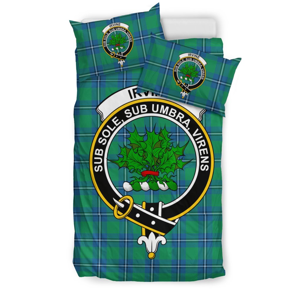 Irvine Tartan Crest Bedding Set