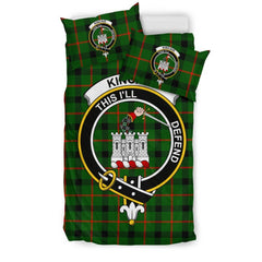 Kincaid Family Tartan Crest Bedding Set