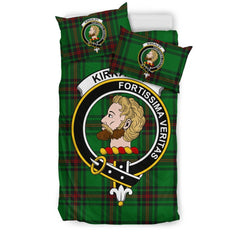 Kirkaldy (Of Grange) Family Tartan Crest Bedding Set