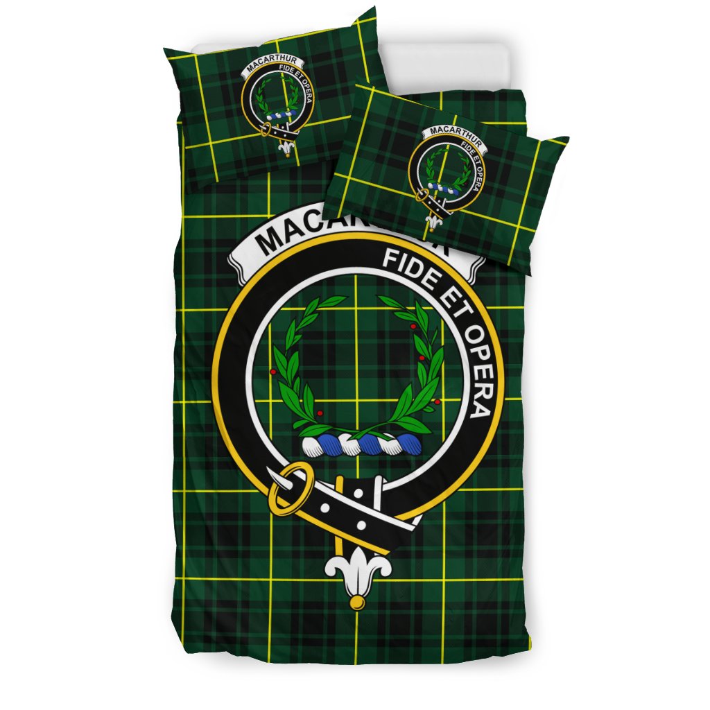 MacArthur Tartan Crest Bedding Set