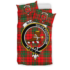 Macauley Family Tartan Crest Bedding Set