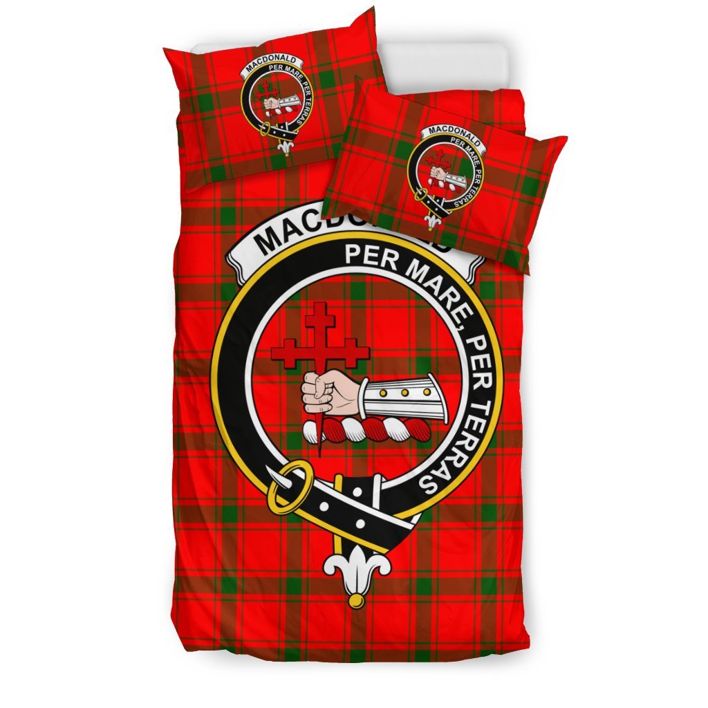 Macdonald (Of Sleat) Family Tartan Crest Bedding Set