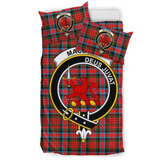 Macduff Family Tartan Crest Bedding Set