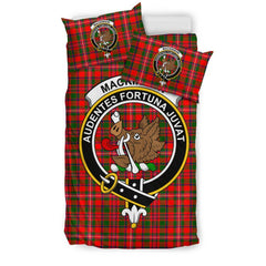 Mackinnon Family Tartan Crest Bedding Set